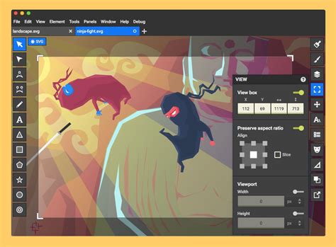 AI Vector Graphics Editor .